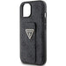 Guess Grip Stand 4G Triangle Strass case for iPhone 15 - black - Cell phone cases and covers<<<HurtelXML