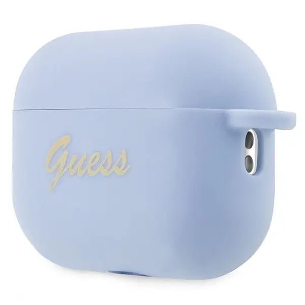 Guess GUAP2LSCHSB AirPods Pro 2 cover blue/blue Silicone Charm Heart Collection - Cell phone cases