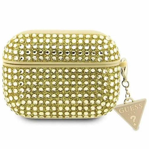 Guess GUAPHDGTPD AirPods Pro cover gold/gold Rhinestone Triangle Charm - Cell phone cases and covers<<<HurtelXML