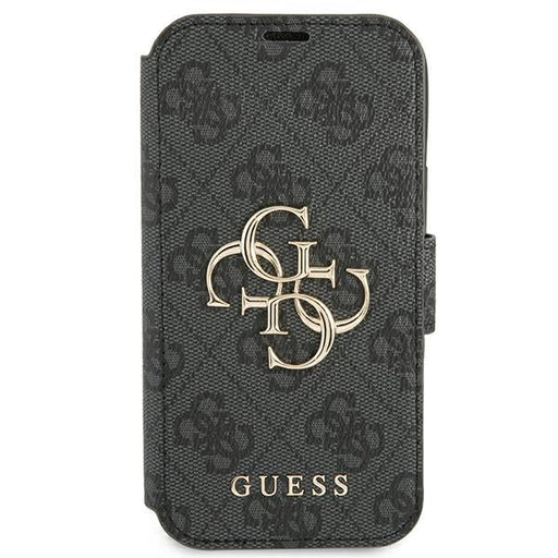 Guess GUBKP13L4GMGGR iPhone 13 Pro / 13 6.1’’ grey/grey book 4G Big Metal Logo - Cell phone cases and covers<<<HurtelXML