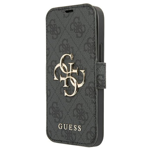 Guess GUBKP13L4GMGGR iPhone 13 Pro / 13 6.1’’ grey/grey book 4G Big Metal Logo - Cell phone cases and covers<<<HurtelXML