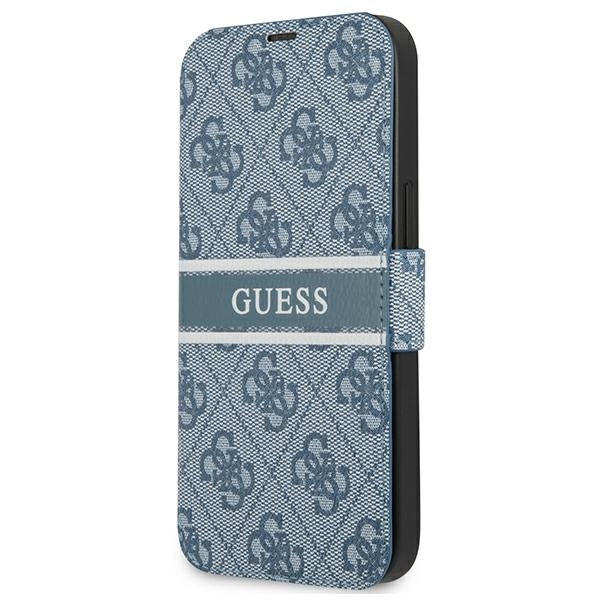 Guess GUBKP13S4GDBL iPhone 13 mini 5.4’’ blue/blue book 4G Stripe - Cell phone cases and covers<<<HurtelXML