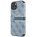 Guess GUBKP13S4GDBL iPhone 13 mini 5.4’’ blue/blue book 4G Stripe - Cell phone cases and covers<<<HurtelXML