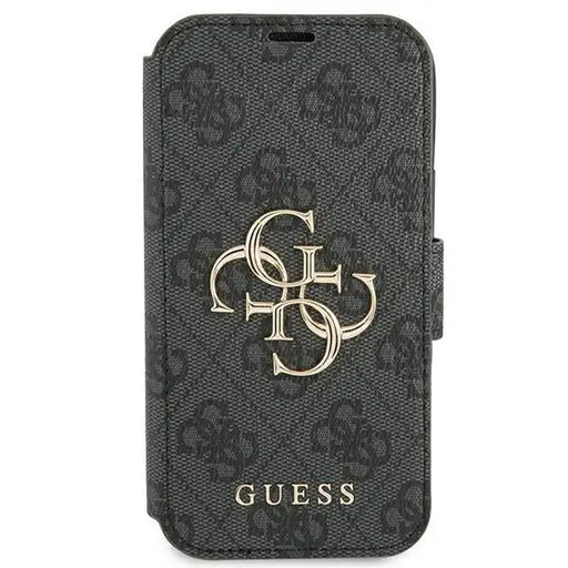 Guess GUBKP13X4GMGGR iPhone 13 Pro Max 6.7’’ gray/gray book 4G Big Metal Logo - Cell phone cases and covers<<<HurtelXML