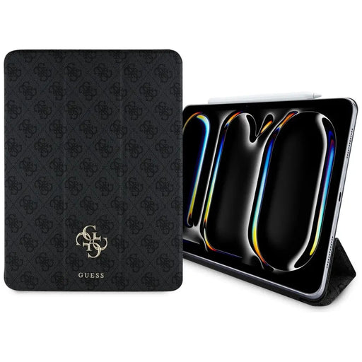 Guess GUFC13PM24PS4SGK iPad Pro 13’’ 2024 black/black Magnetic 4G Big Logo - Cell phone cases and covers<<<HurtelXML