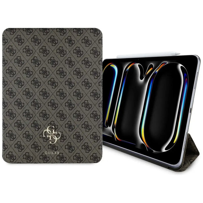 Guess GUFC13PM24PS4SGW iPad Pro 13’’ 2024 brown Magnetic 4G Big Logo - Cell phone cases and covers<<<HurtelXML