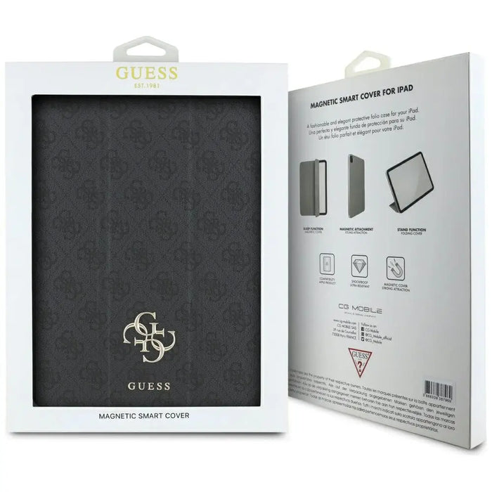 Guess GUFC13RM24PS4SGK iPad Air 13’’ 2024 black/black Magnetic 4G Big Logo - Cell phone cases and covers<<<HurtelXML