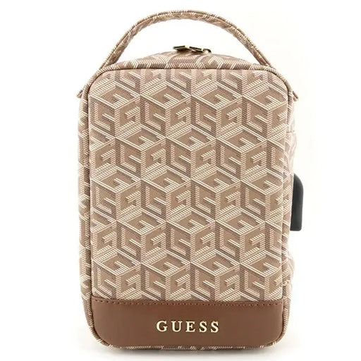 Guess GUHBHGCFSEW Organizer bag - brown GCube Stripe - Others<<<HurtelXML