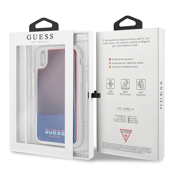 Guess GUHCI61GLCRE iPhone Xr red /red hard case California Glow in the dark - Cell phone cases and covers<<<HurtelXML