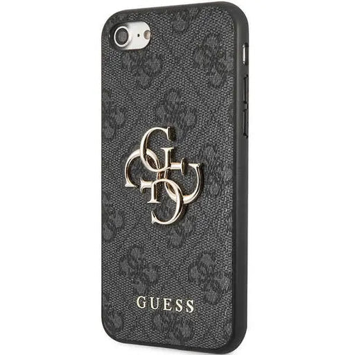 Guess GUHCI84GMGGR iPhone 7/8/SE 2020/ 2022 grey/grey hardcase 4G Big Metal Logo - Cell phone cases