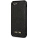 Guess GUHCI8PSASBBK iPhone 7/8 / SE 2020 / SE 2022 black/black Saffiano Strap - Cell phone cases and covers<<<HurtelXML