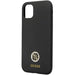 Guess GUHCN614DGPK Case for iPhone 11 / Xr - Black Silicone Logo Strass 4G - Cell phone cases and covers<<<HurtelXML
