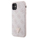 Guess GUHCN61P4TDSCPP Case for iPhone 11 / Xr - Pink Crossbody 4G Metal Logo - Cell phone cases and covers<<<HurtelXML