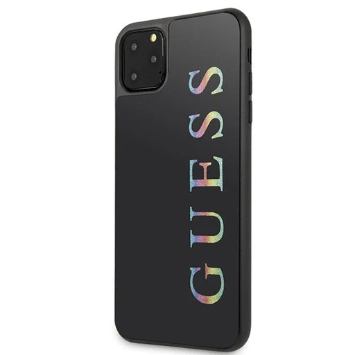 Guess GUHCN65LGMLBK iPhone 11 Pro Max black/black hard case Glitter Logo - Cell phone cases and covers<<<HurtelXML