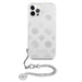 Guess GUHCP12LKSPESI iPhone 12 Pro Max 6.7’’ silver/silver hardcase Peony Chain Collection - Cell phone cases