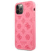 Guess GUHCP12LLSPEFU iPhone 12 Pro Max 6.7’’ fuchsia/fuchsia hard case Peony Collection - Cell phone cases