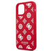 Guess GUHCP12LLSPEWRE iPhone 12 Pro Max 6.7’’ red/red hard case Peony Collection - Cell phone cases