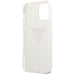 Guess GUHCP12MPCUCTLWH iPhone 12/12 Pro 6.1’’ white/white hardcase Triangle Collection - Cell phone cases