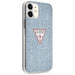 Guess GUHCP12SPCUJULLB iPhone 12 mini 5.4’’ blue/light blue hardcase Jeans Collection - Cell phone cases