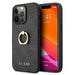 Guess GUHCP13L4GMRGR iPhone 13 Pro / 13 6.1’’ grey/grey hardcase 4G with ring stand - Cell phone cases