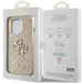 Guess GUHCP13LHG4SGD case for iPhone 13 Pro / 13 - gold Glitter Script Big 4G - Cell phone cases and covers<<<HurtelXML