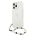 Guess GUHCP13LKPSWH iPhone 13 Pro / 13 6.1’’ Transparent Hardcase White Pearl - Cell phone cases and covers<<<HurtelXML