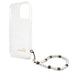 Guess GUHCP13LKPSWH iPhone 13 Pro / 13 6.1’’ Transparent Hardcase White Pearl - Cell phone cases and covers<<<HurtelXML