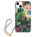 Guess GUHCP13MHFLSB iPhone 13 6.1’’ blue/blue hardcase Flower Strap - Cell phone cases and covers<<<HurtelXML