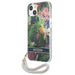 Guess GUHCP13MHFLSB iPhone 13 6.1’’ blue/blue hardcase Flower Strap - Cell phone cases and covers<<<HurtelXML
