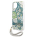 Guess GUHCP13MHFLSN iPhone 13 6.1’’ green/green hardcase Flower Strap - Cell phone cases and covers<<<HurtelXML