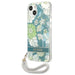 Guess GUHCP13SHFLSN iPhone 13 mini 5.4’’ green/green hardcase Flower Strap - Cell phone cases and covers<<<HurtelXML