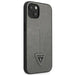 Guess GUHCP13SPSATLG iPhone 13 mini 5,4 ’silver / silver hardcase SaffianoTriangle Logo - Cell phone cases