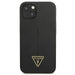 Guess GUHCP13SSLTGK iPhone 13 mini 5.4’’ black/black hardcase Silicone Triangle - Cell phone cases