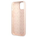 Guess GUHCP13SSLTGP iPhone 13 mini 5.4’’ pink/pink hardcase Silicone Triangle - Cell phone cases and covers<<<HurtelXML