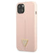 Guess GUHCP13SSLTGP iPhone 13 mini 5.4’’ pink/pink hardcase Silicone Triangle - Cell phone cases and covers<<<HurtelXML