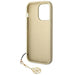 Guess GUHCP14LGF4GBR iPhone 14 Pro 6.1 ’brown / brown hardcase 4G Charms Collection - Cell phone cases