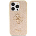 Guess GUHCP14LHG4SGD case for iPhone 14 Pro - gold Glitter Script Big 4G - Cell phone cases and covers<<<HurtelXML