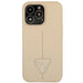 Guess GUHCP14LPSATLE iPhone 14 Pro 6,1 ’beige / beige hardcase SaffianoTriangle Logo - Cell phone cases