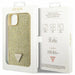 Guess GUHCP14MHDGTPD iPhone 14 Plus 6.7’’ gold/gold hardcase Rhinestone Triangle - Cell phone cases