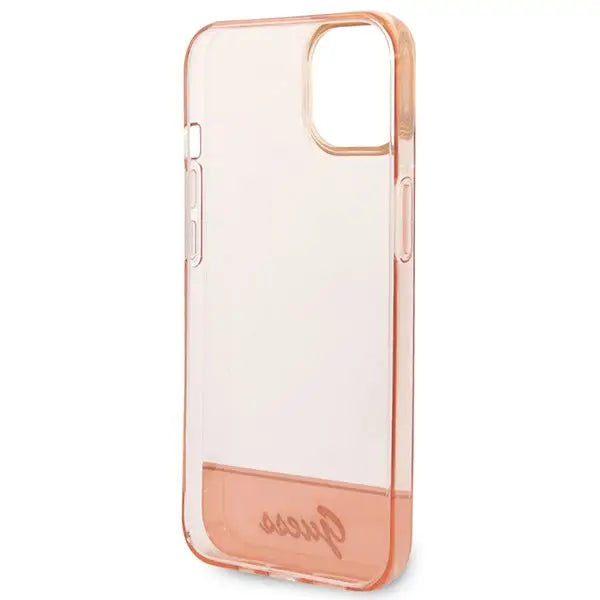 Guess GUHCP14MHGCOP iPhone 14 Plus 6.7 ’pink / pink hardcase Translucent - Cell phone cases and covers<<<HurtelXML