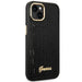 Guess GUHCP14MHGCRHK iPhone 14 Plus 6.7 ’black / black hardcase Croco Collection - Cell phone cases