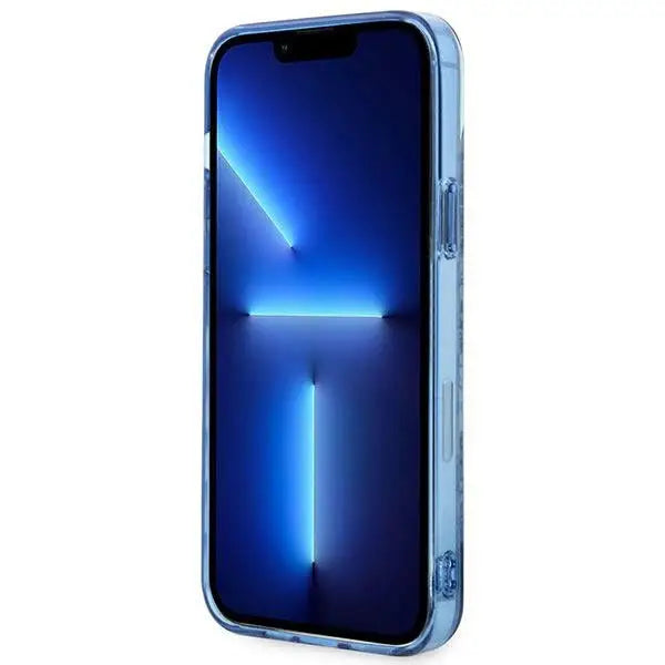 Guess GUHCP14MHGPLHB iPhone 14 Plus 6.7’’ blue/blue hardcase Porcelain Collection - Cell phone cases