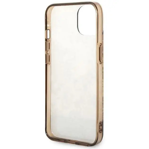 Guess GUHCP14MHGPLHC iPhone 14 Plus 6.7’’ ocher hardcase Porcelain Collection - Cell phone cases and covers<<<HurtelXML