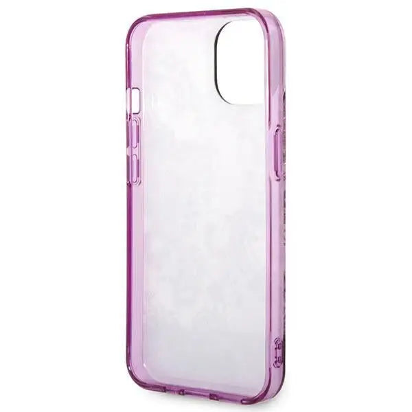 Guess GUHCP14MHGPLHF iPhone 14 Plus 6.7’’ fuchsia/fuschia hardcase Porcelain Collection - Cell phone cases