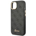 Guess GUHCP14SHG4SHK iPhone 14 6.1 ’black / black hard case 4G Vintage Gold Logo - Cell phone cases
