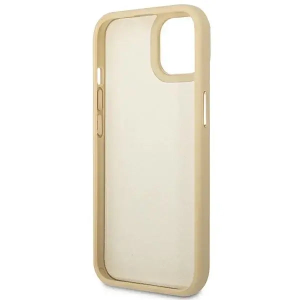 Guess GUHCP14SHGCRHD iPhone 14 6.1 ’gold / gold hardcase Croco Collection - Cell phone cases and covers<<<HurtelXML