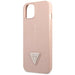 Guess GUHCP14SPSATLP iPhone 14 6.1 ’pink / pink hardcase SaffianoTriangle Logo - Cell phone cases and covers<<<HurtelXML