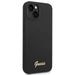 Guess GUHCP14SSLSMK iPhone 14 6.1’’ black/black hard case Silicone Vintage Gold Logo - Cell phone cases