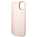 Guess GUHCP14SSLTGP iPhone 14 6.1’’ pink/pink hardcase Silicone Triangle - Cell phone cases and covers<<<HurtelXML