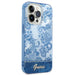 Guess GUHCP14XHGPLHB iPhone 14 Pro Max 6.7’’ blue/blue hardcase Porcelain Collection - Cell phone cases